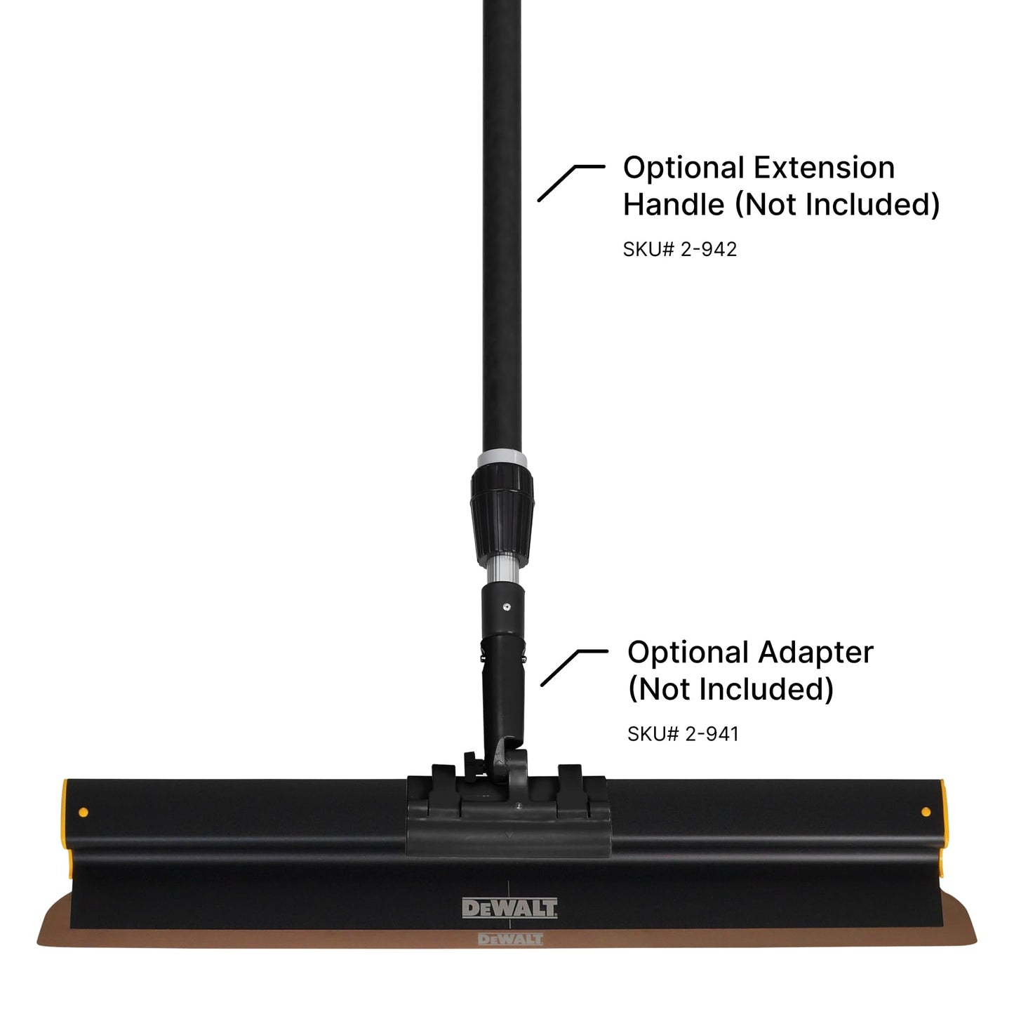 DEWALT DXTT-2-940 - Lama per cartongesso, 101,2 cm, professionale, in alluminio estruso e acciaio inossidabile europeo, tappi terminali ad alto impatto, cartongesso in cartongesso