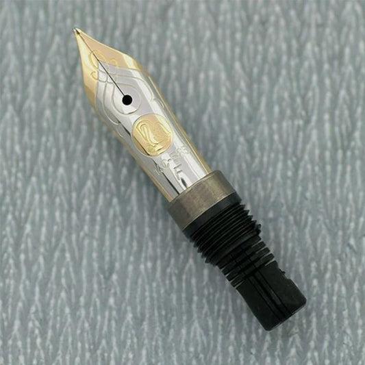 Pelikan Ricambio Pennino, 14 Kt. 585 Oro, rodiato, pennino F, M600