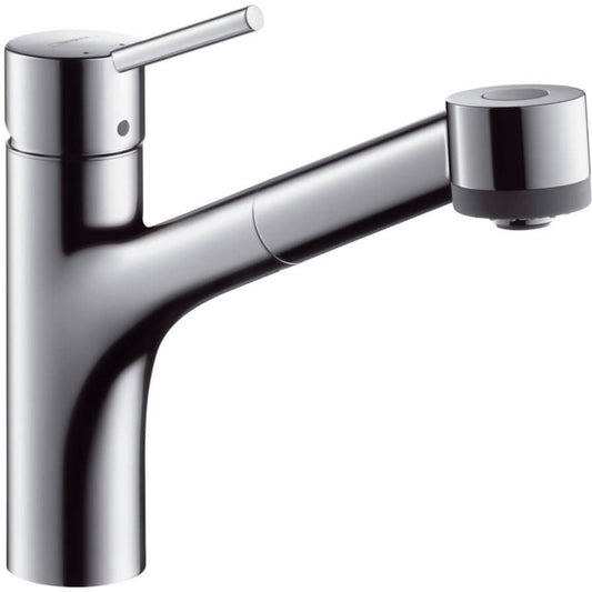 hansgrohe Talis M52 - Rubinetto da cucina (2 getti), Miscelatore cucina con altezza bocca 170 mm, Rubinetto monocomando con bocca girevole, cromo, 32841000