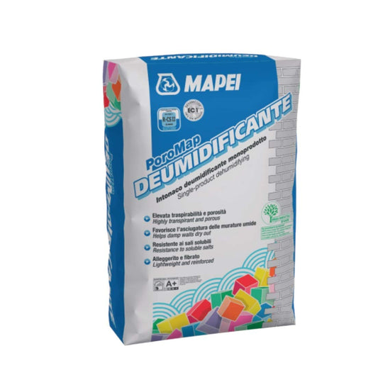 POROMAP INTONACO DEUMIDIFICANTE MAPEI KG. 20