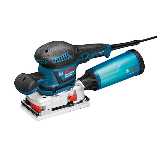 Bosch Professional Gss 230 Ave (Motore da 300 Watt, Impugnatura Supplementare, 3 Fogli Abrasivi per Legno, in L-Boxx 238)