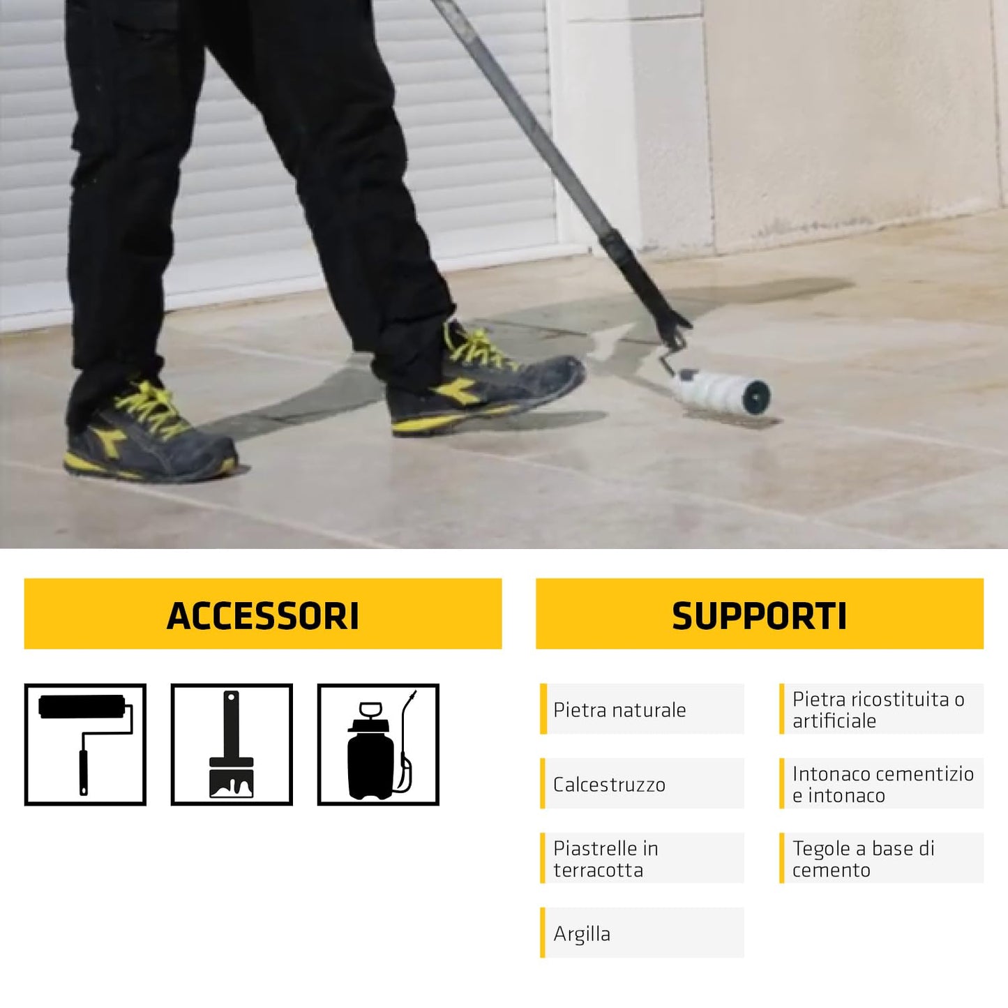 Sika - Sikagard-790 All-in-One Protect, Trasparente - Protettivo invisibile per superfici porose - Facciate, pavimenti e tetti - 5L