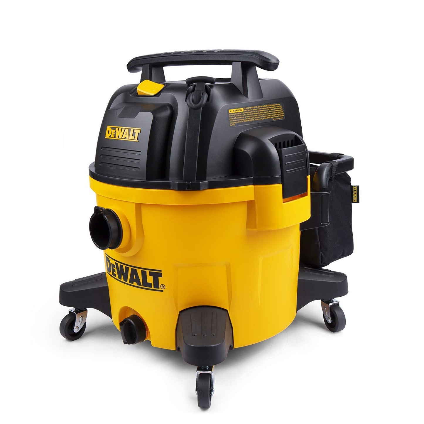 DeWALT EUDXV34P Aspirapolvere a Umido e Secco da 34 l, Poliestere, Giallo