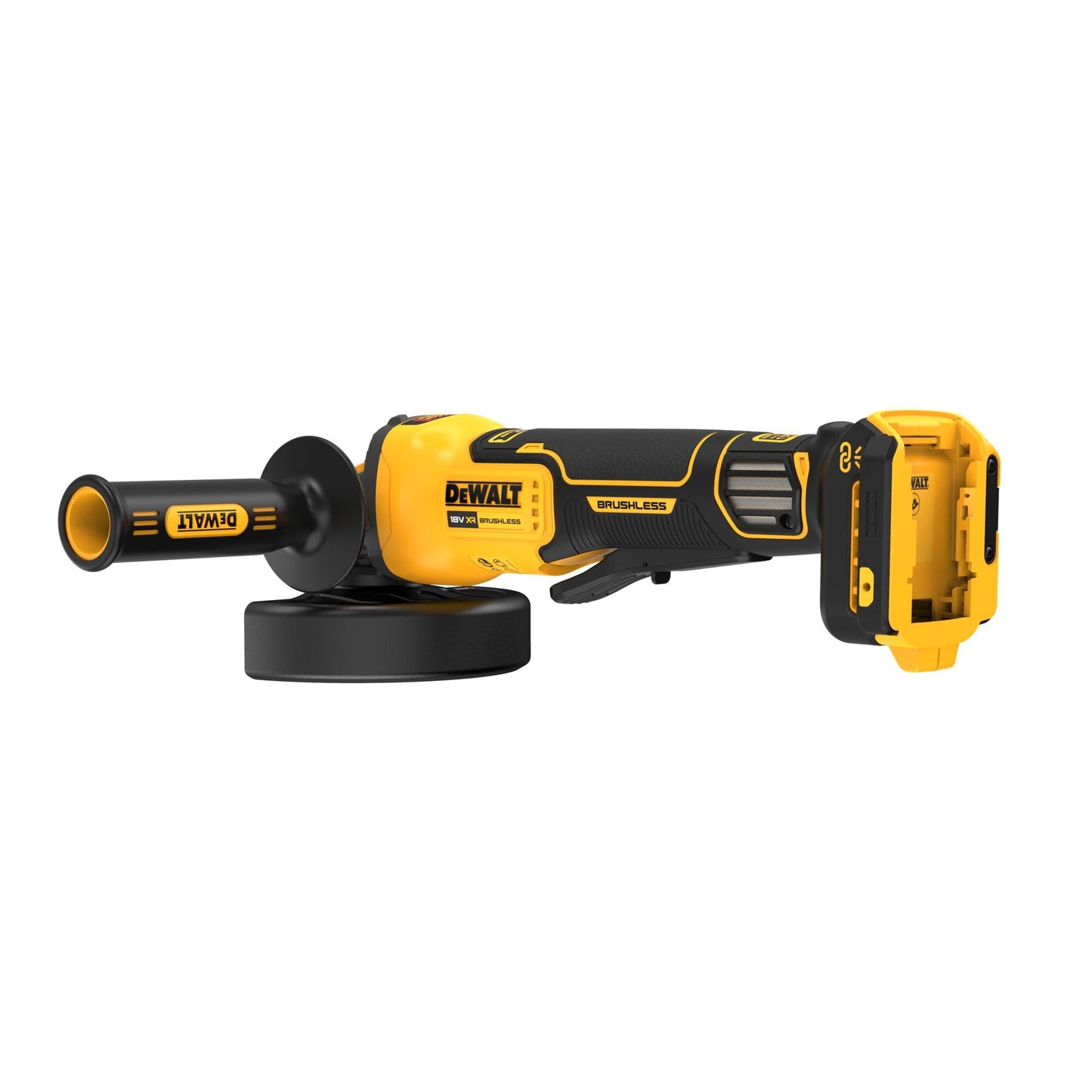 DEWALT DCG416VSN-XJ - Smerigliatrice angolare a batteria senza batteria, senza caricatore, 18 V