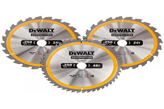 DeWALT, DT1126-QZ, Edilizia lama della sega circolare fissa 3 ha pacchetto, 305 mm