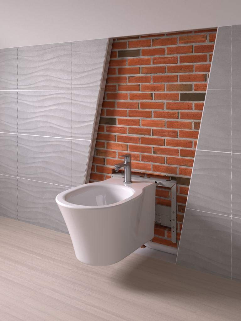 Ideal Standard R016567 PROSYS Moduli per muratura bidet sospesi, Grigio/Neutro