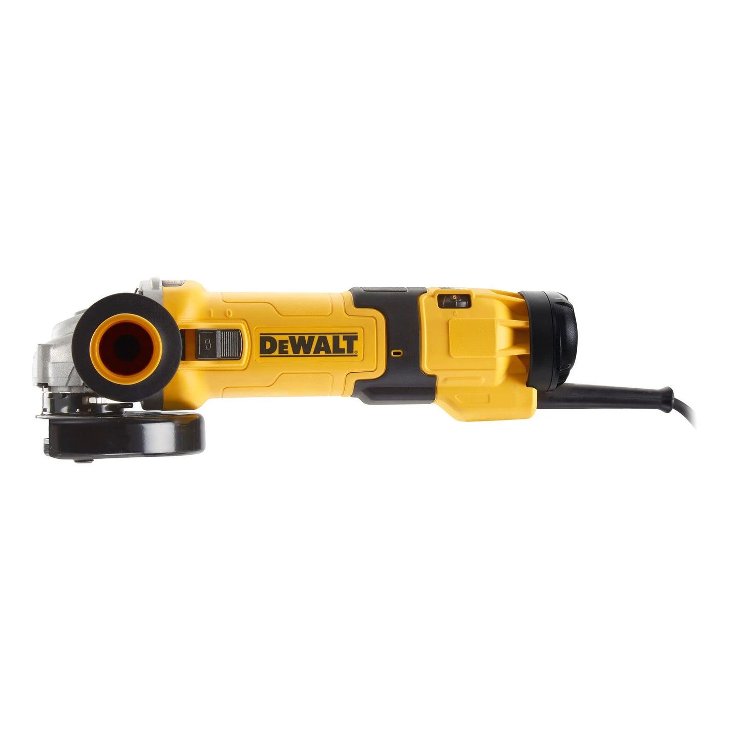 DEWALT DWE4257-QS Smerigliatrice Angolare 125Mm, Potenza 1500W, 2800 - 10500 Giri/Min