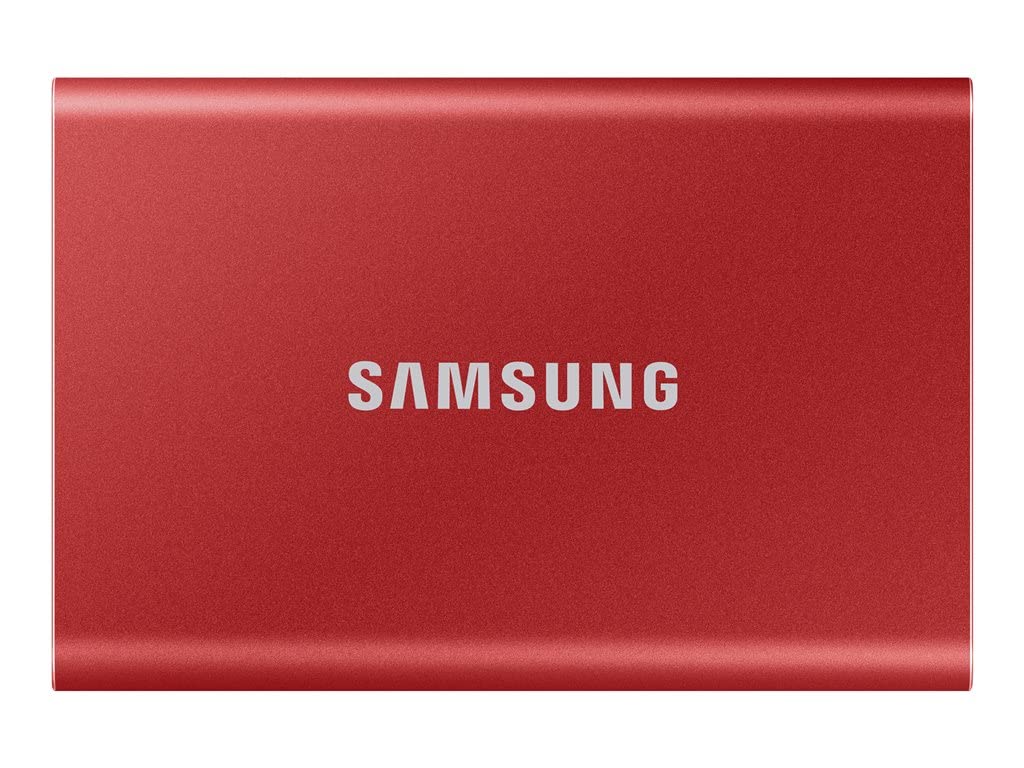 Samsung SSD portatile T7-1 TB - SSD esterno USB 3.2 Gen.2 Rosso