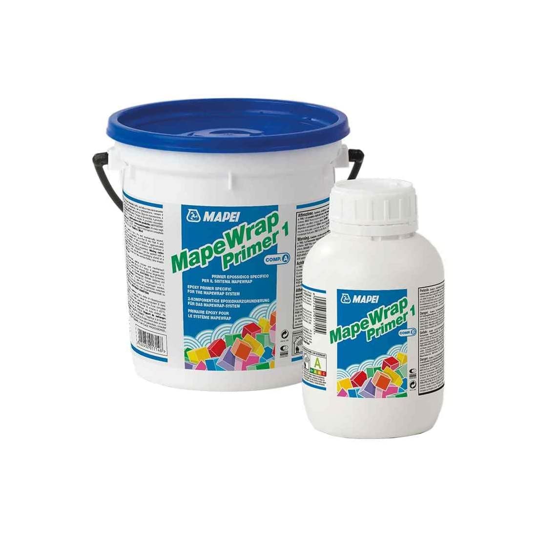 Mapewrap Primer 1 Mapei primer bicomponente epossidico 2 Kg