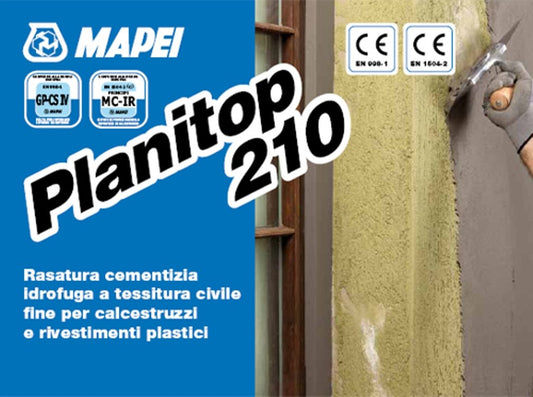 Planitop 210 grigio kg 25 cod:2224825