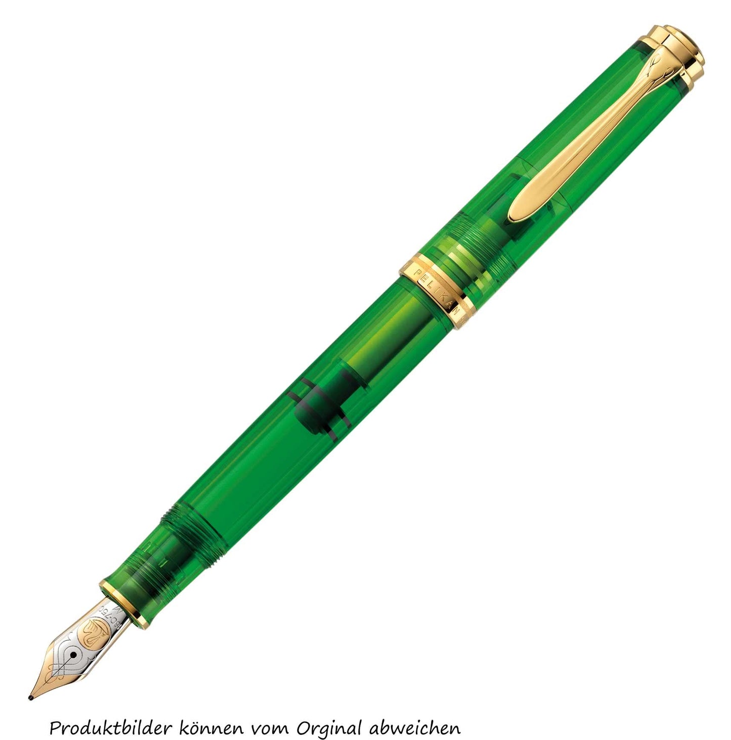 PELIKAN Penna stilografica Souverän M800 Green Demonstrator M - media 821452