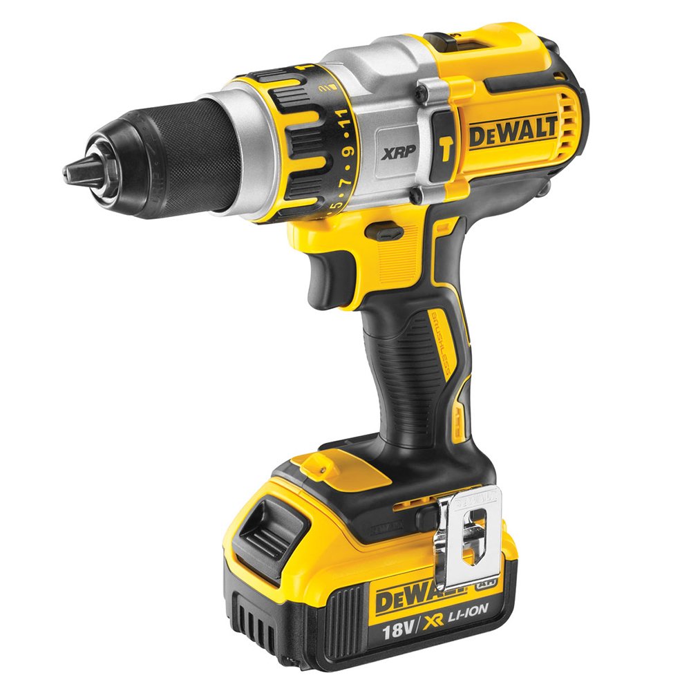 DeWalt 18,0V/4,0 Ah BL, Set combinato con attrezzi multiuso, 5 pz., incl. 3 batterie, DCK594M3-QW