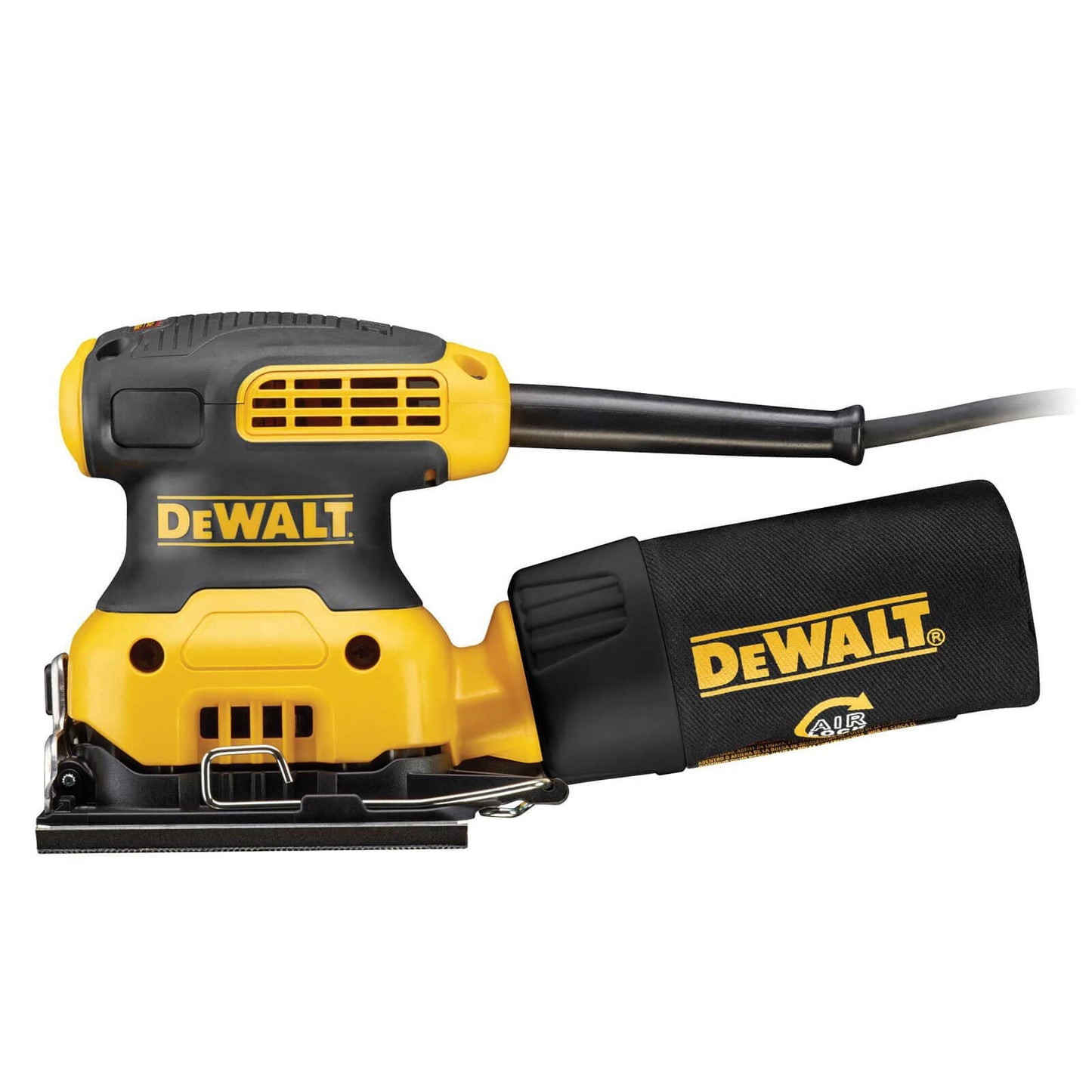 DEWALT Levigatrice orbitale DWE6411-GB 240 V 1/4 Foglio - Giallo/Nero