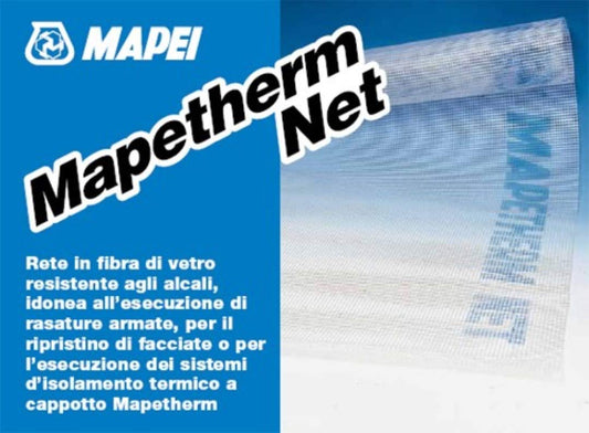 Mapetherm Net Mapei rete in fibra di vetro da 50ml x 1m