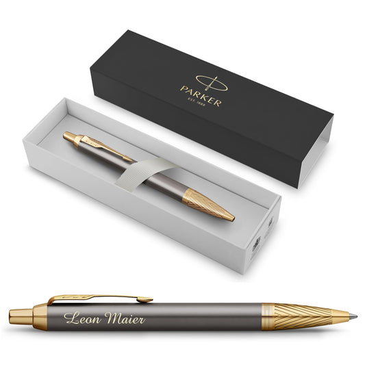 PARKER IM Pioneers GT Limited Edition - Penna a sfera con incisione | penna premium | confezione regalo | regalo personalizzato | compleanno