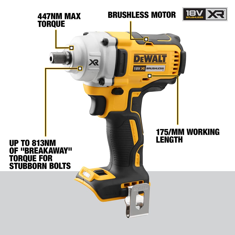 DEWALT DCF894N-XJ Chiave a percussione, Multi