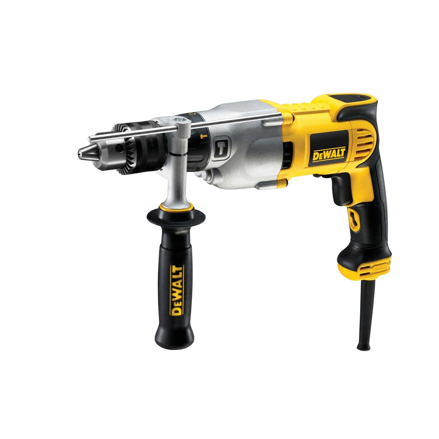 DEWALT trapano percussione 1300W 2 vel.rev. mandrino autoserrante, D21570K-QS