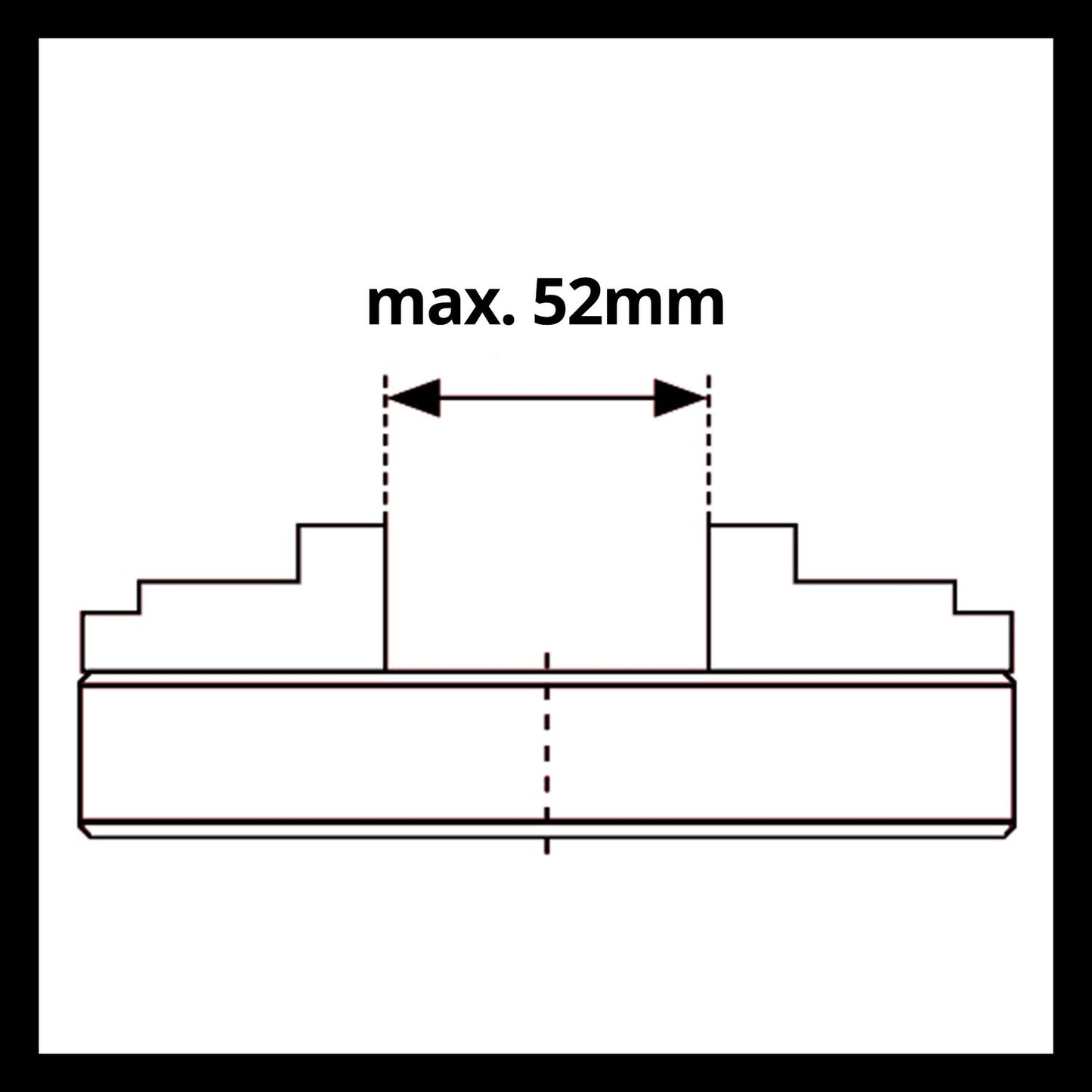 kwb by Einhell 49455295 Accessorio per tornio