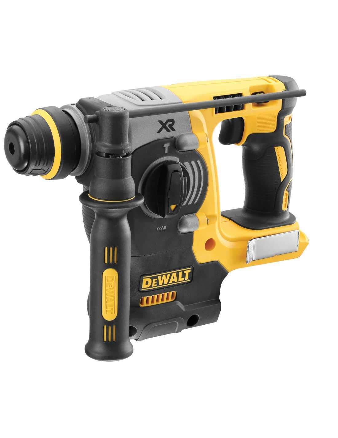 DeWALT Kit DWK400 (Trapano a percussione DCD796 + Martello Perforatore DCH273 + Mini Smerigliatrice DCG405 + Avvitatore a impulsi DCF887 + 2 Batterie da 5,0 Ah + Caricatore + 2 x TSTAK VI)