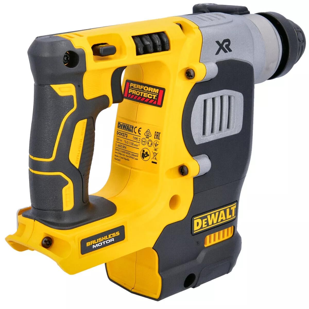 Dewalt DCH273N Cordless XR 18v SDS Brushless Martello Trapano 3 Modalità + TSTAK