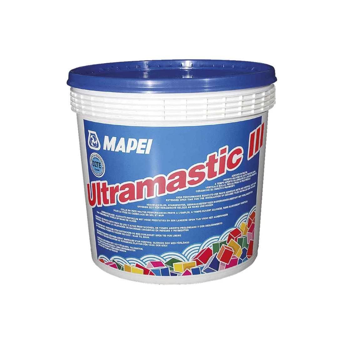 Adesivo per posa di piastrelle 5KG Ultramastic III Mapei