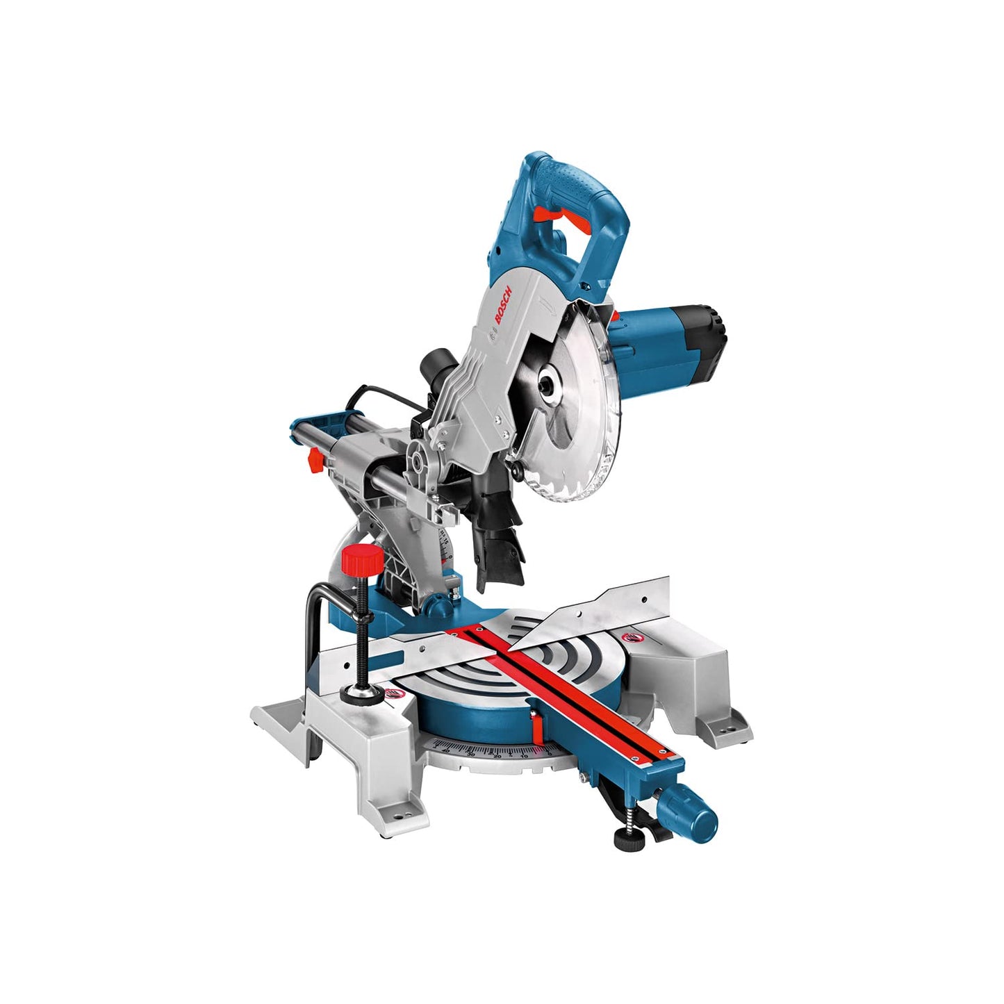 Bosch Professional Troncatrice Radiale GCM 80 SJ (1.400 Watt, Ø Lama: 216 mm, incl. 2x Lame circolari, Chiave a Brugola)