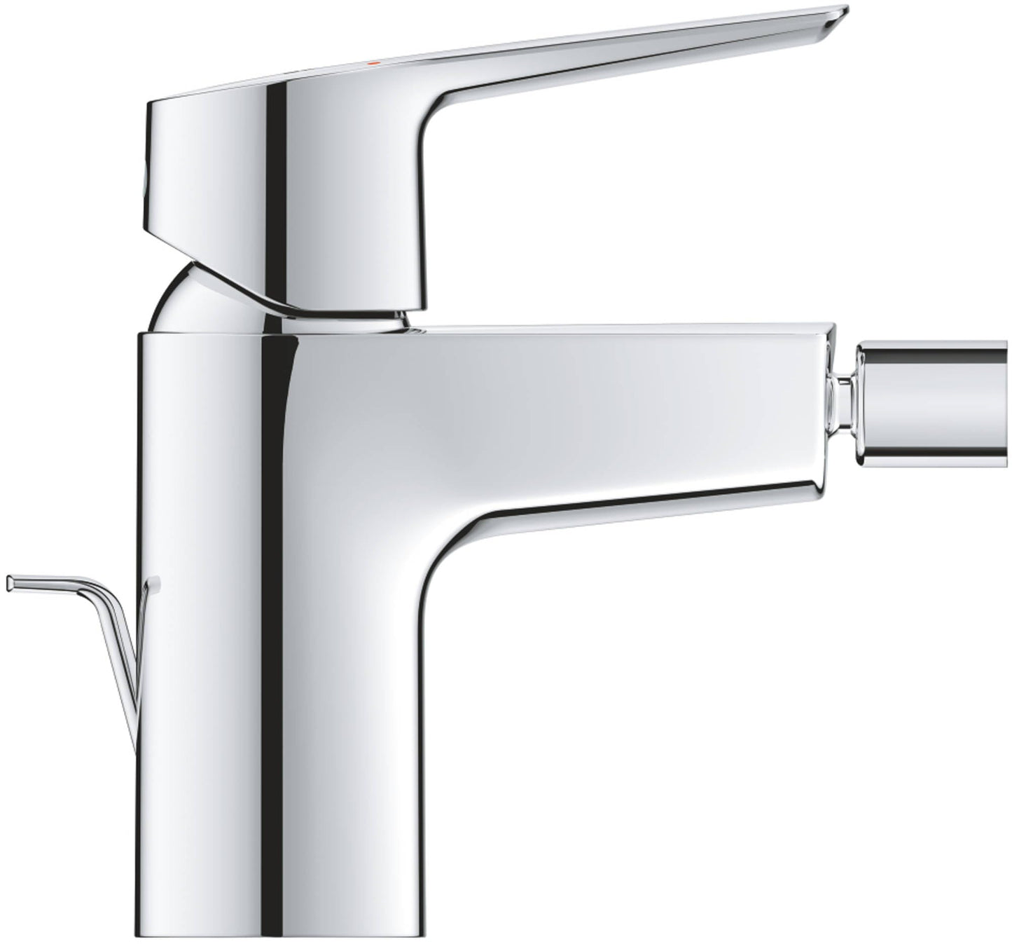 GROHE 32560002 Quickfix Start, Miscelatore Monocomando per Bidet Taglia S, Scarico a Saltarello, Cromo