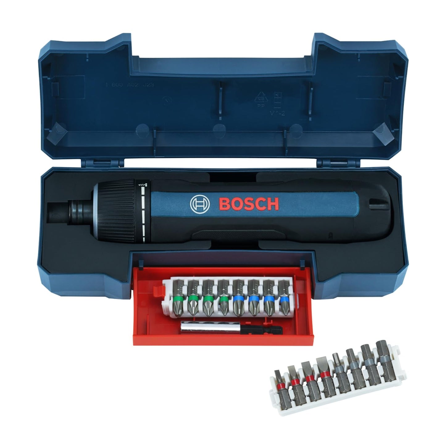 Bosch Professional avvitatore a batteria Bosch GO 3 (incl. set di bit da 8 pezzi, portapunte, cavo USB-C, mini valigetta)