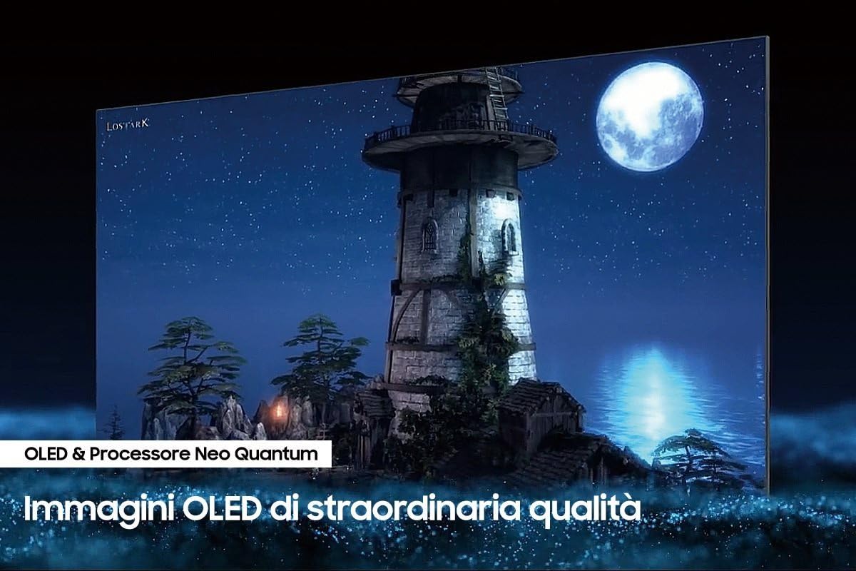 Samsung Monitor Gaming Odyssey OLED G8 (S34BG850), Curvo (1800R), 34'', 3440x1440 (WQHD), 21:9, HDR10+, OLED, 175Hz, 0,03ms (GtG), Freesync Premium, Micro HDMI, USB-C, Mini-DP, WiFi, Casse, HAS