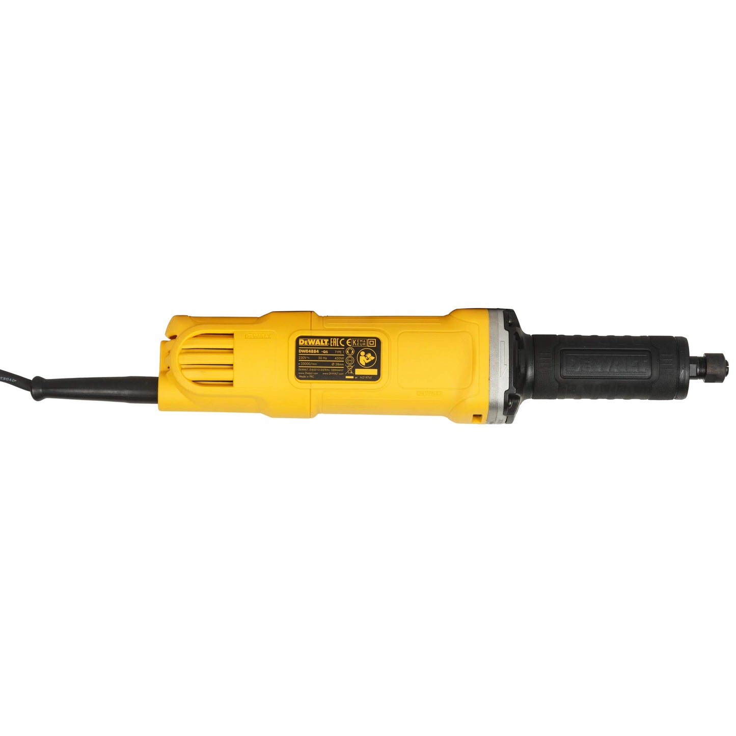 DEWALT smerigliatrice diritta 450W, DWE4884-QS