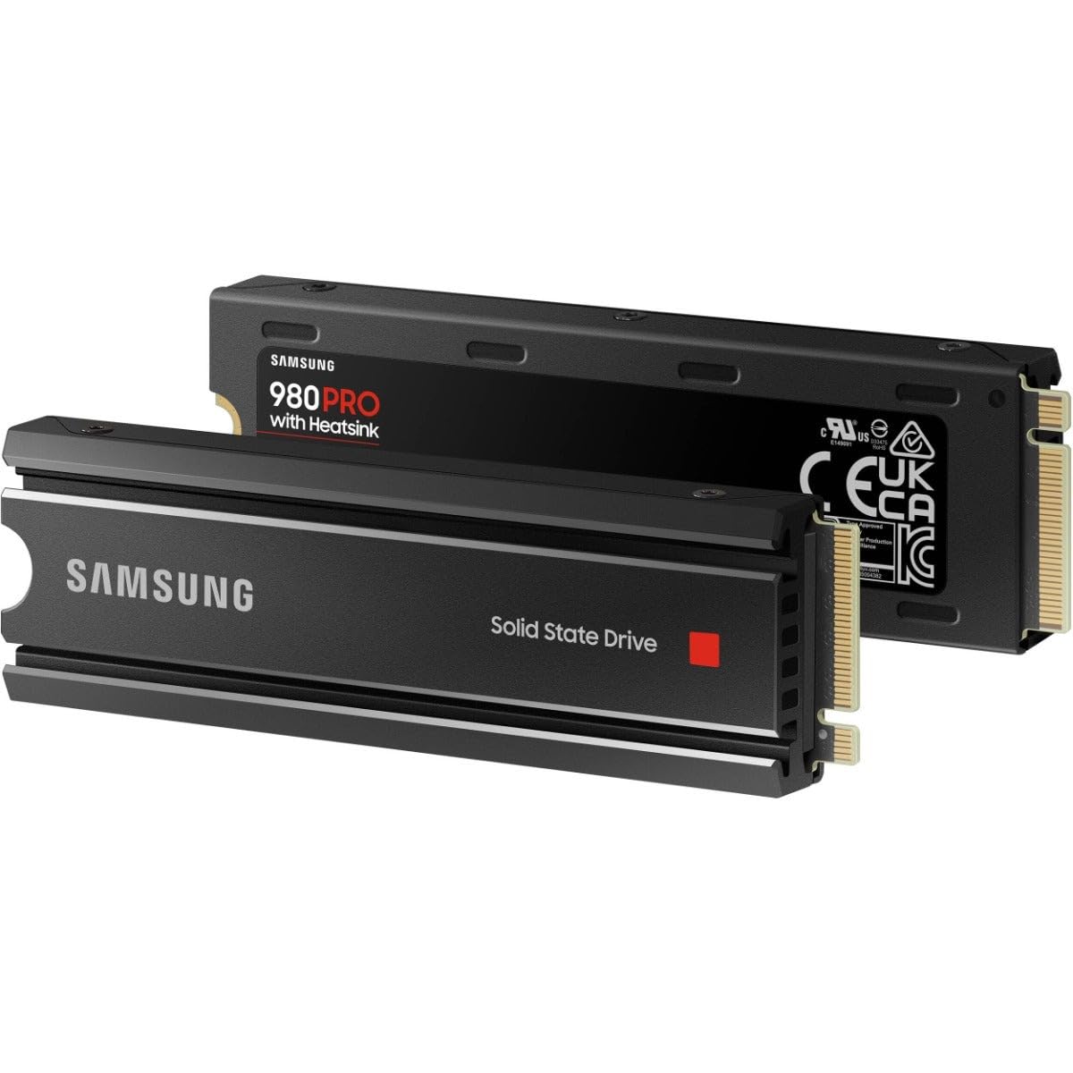 Samsung MZ-V8P2T0CW 980 PRO SSD interno NVMe 2TB con Dissipatore di calore, PCIe Gen 4.0, Compatibile con Playstation 5