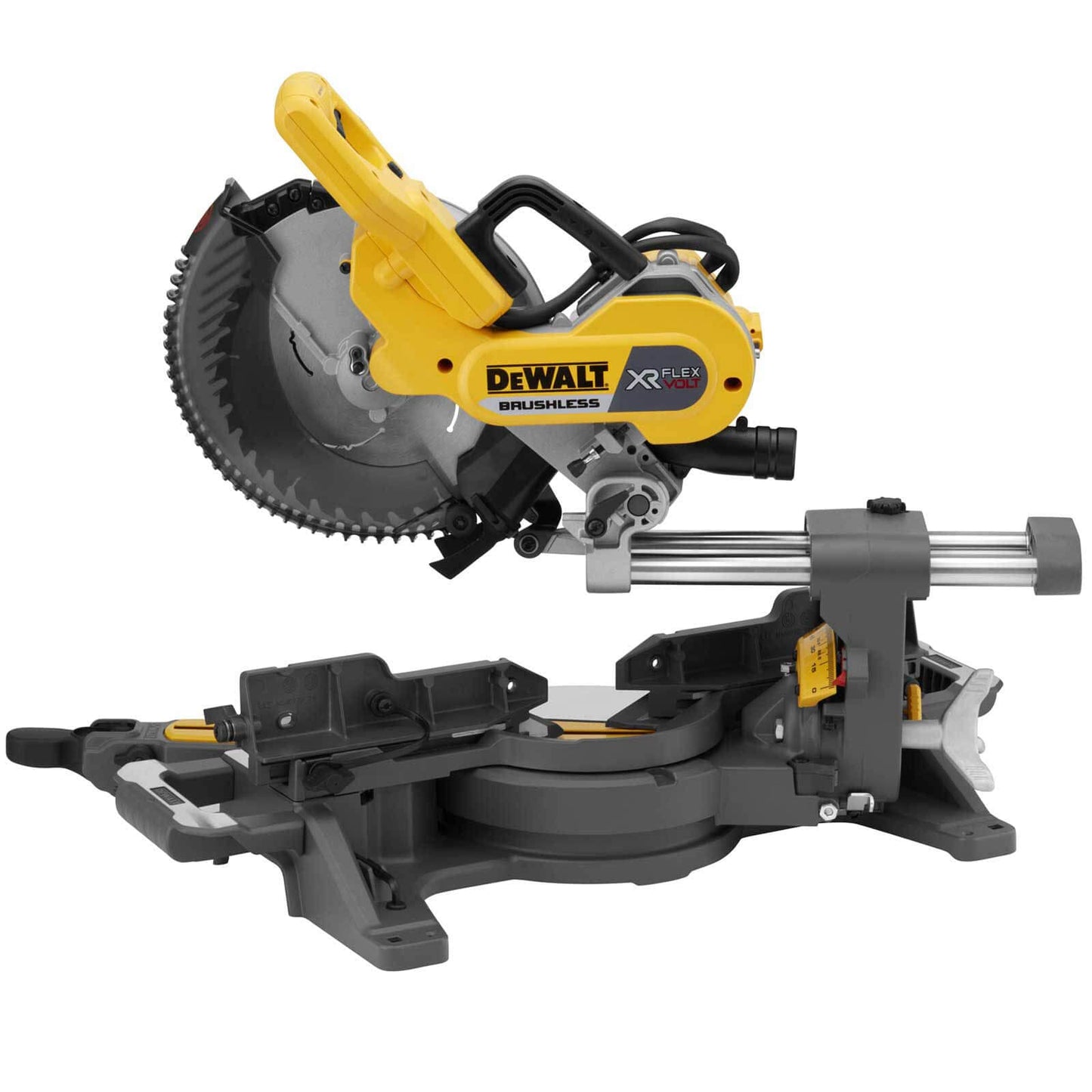 Dewalt DCS727 54v XR Flexvolt - Troncatrice senza fili, 250 mm, 2 x 6 Ah agli ioni di litio