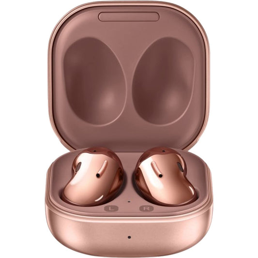 Samsung Galaxy Buds Live Auricolari True Wireless Open-type senza tappi In-Ear, Tre Microfoni, Controlli Touch, Ricarica Wireless, Cancellazione attiva del rumore, Bronzo mistico [Versione Italiana]