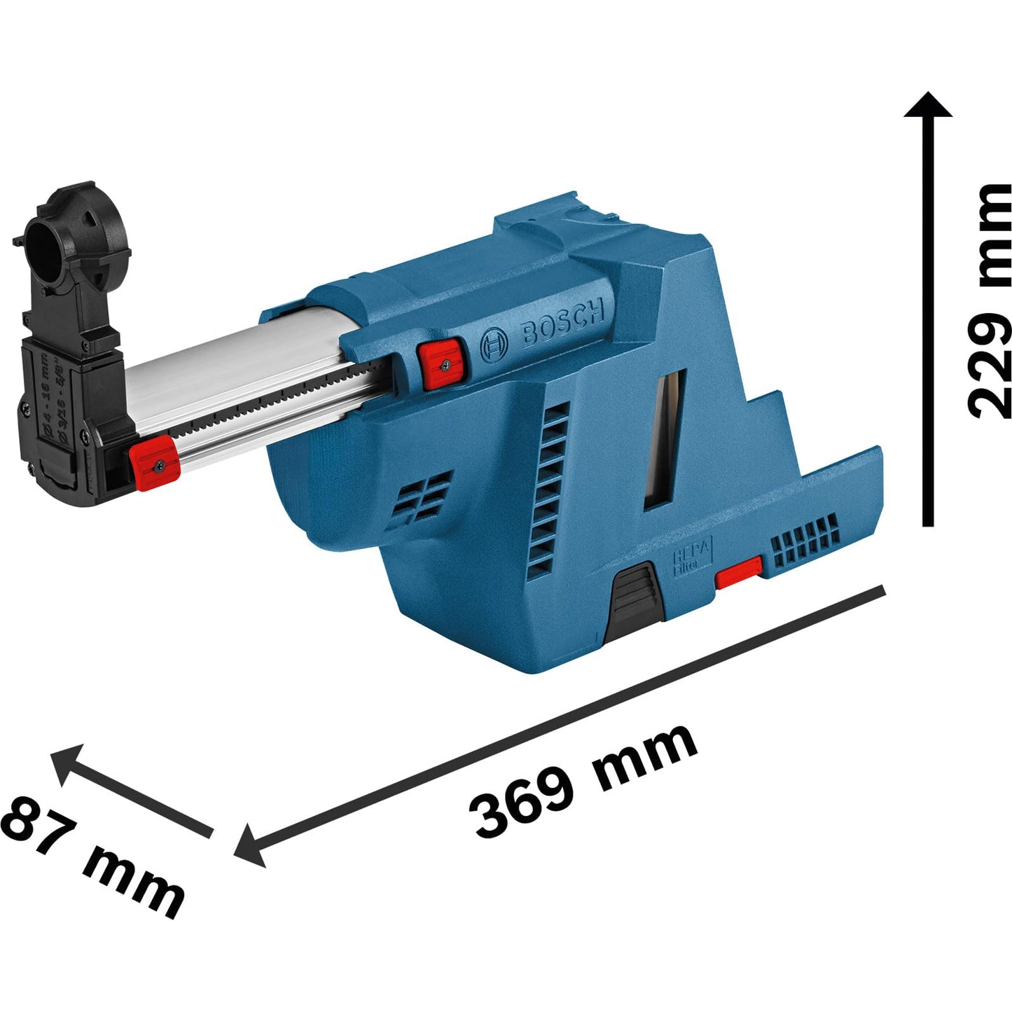 Bosch Professional 1600A0051M Bosch GDE 18V-16 Dust Extraction Attachment Carton, 0 W, 18 V