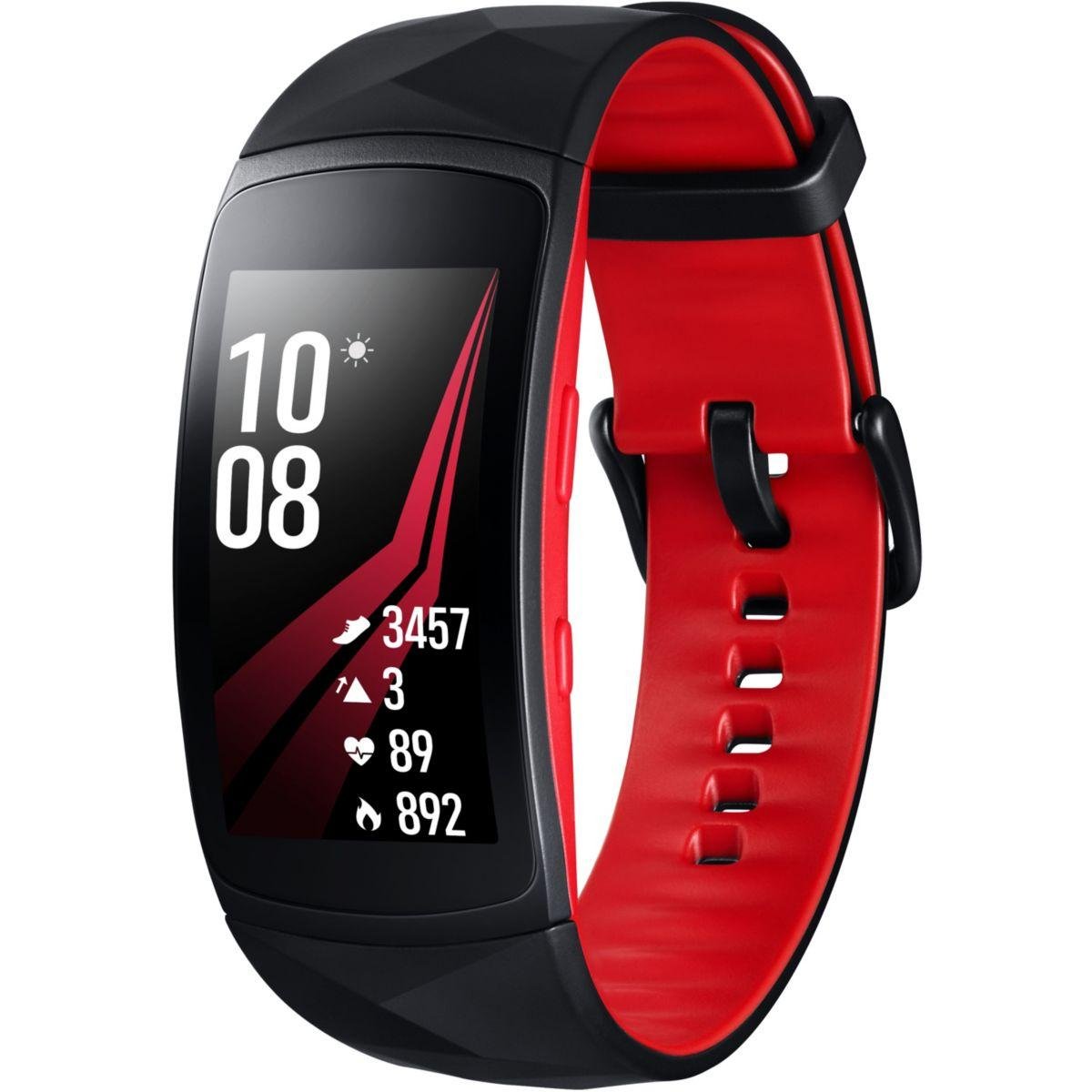 Samsung SM-R365NZRNXEF Smartwatch, Versione Francese, Rosso