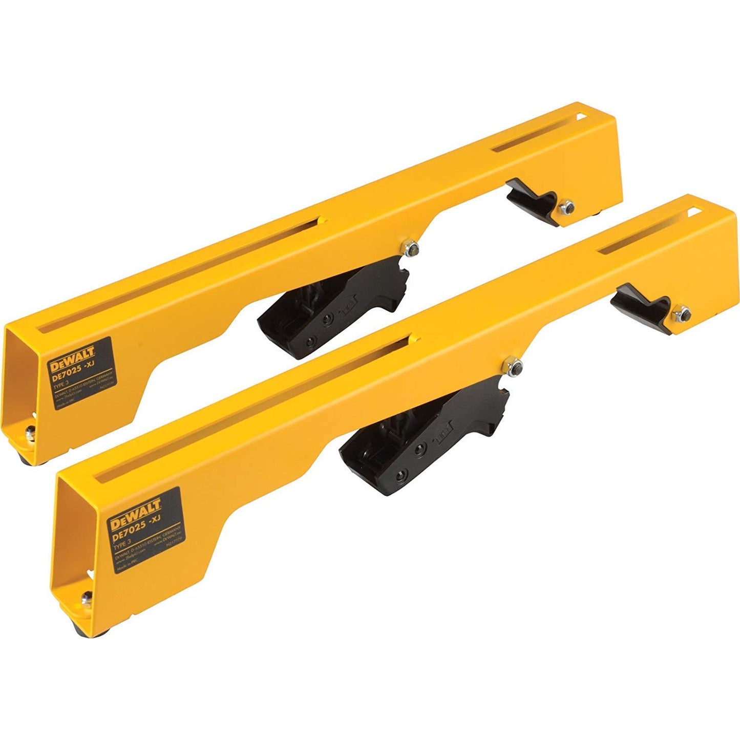 DEWALT DE7025-XJ Coppia Staffe Per Fissaggio Troncatrice