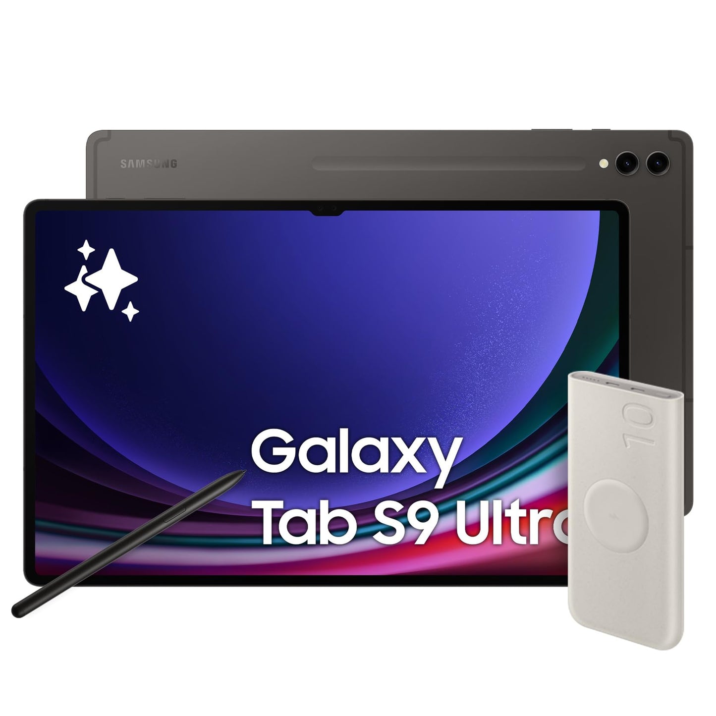 Samsung Galaxy Galaxy Tab S9 Ultra Tablet Android Wi-Fi RAM 12GB 256GB SSD [Versione italiana] 2023 + Battery Pack