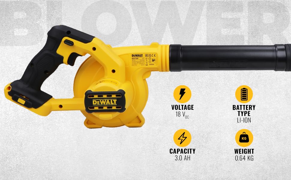 DEWALT Soffiatore XR, DCV100-XJ