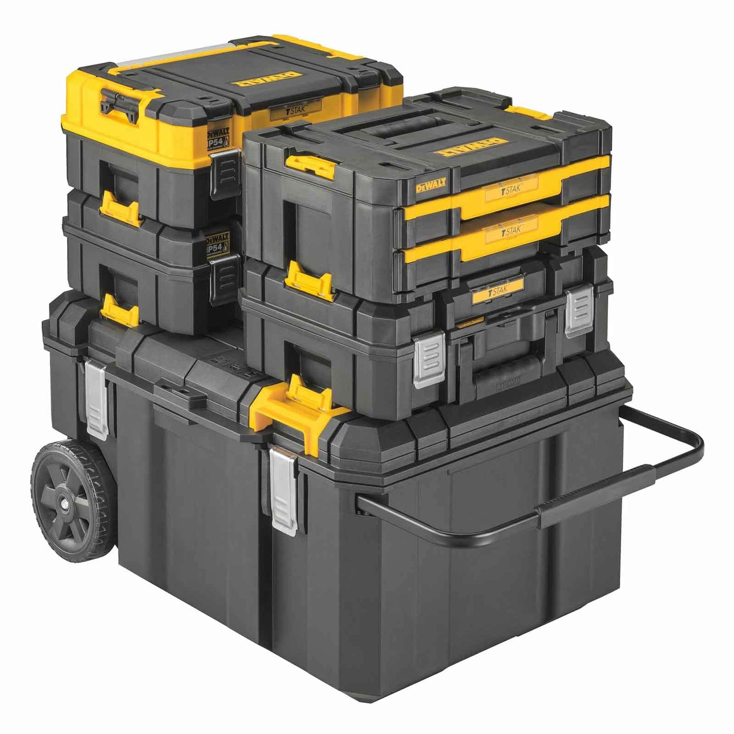 DeWalt TSTAK - Cassetta portautensili resistente da 100 l