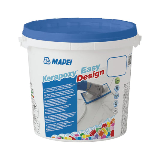 MAPEI Kerapoxy Easy Design 169 STEEL BLU - Stucco epossidico decorativo, resistente agli acidi, a due componenti