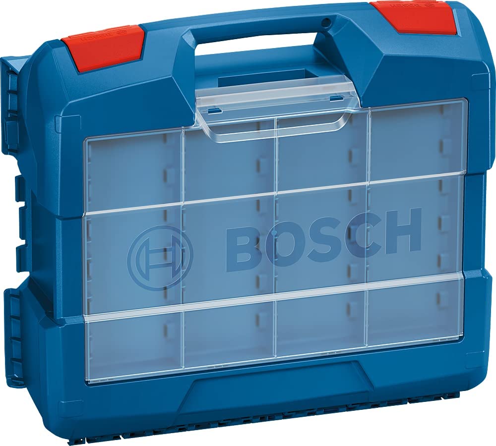 Bosch Professional 18V System Trapano-Avvitatore a Perc. a Batt. Gsb 18V-28 (Incl. 1 Batt. 2.0 Ah, 1 Batt. 4,0 Ah, Caricabatt. Gal 18V-20, L-Case Pick&Click e Set Accessori 100 Pz) Blue, 1/2_pollice