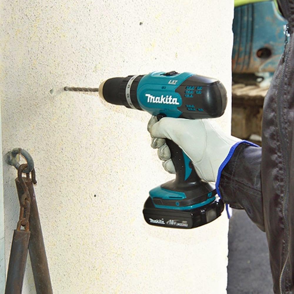 Makita DHP453Z - trapano a percussione,19500 - 6000 bpm