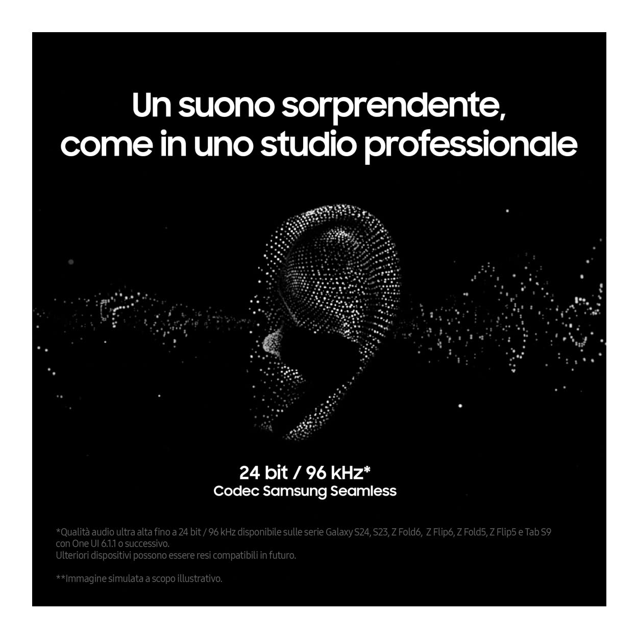 Samsung Galaxy Buds3 Pro Auricolari in-ear True Wireless, Cuffie ergonomiche con luce LED, Cancellazione attiva del rumore, Audio Hi-Fi, Batteria a lunga durata, IP57, Silver 2024 [Versione Italiana]