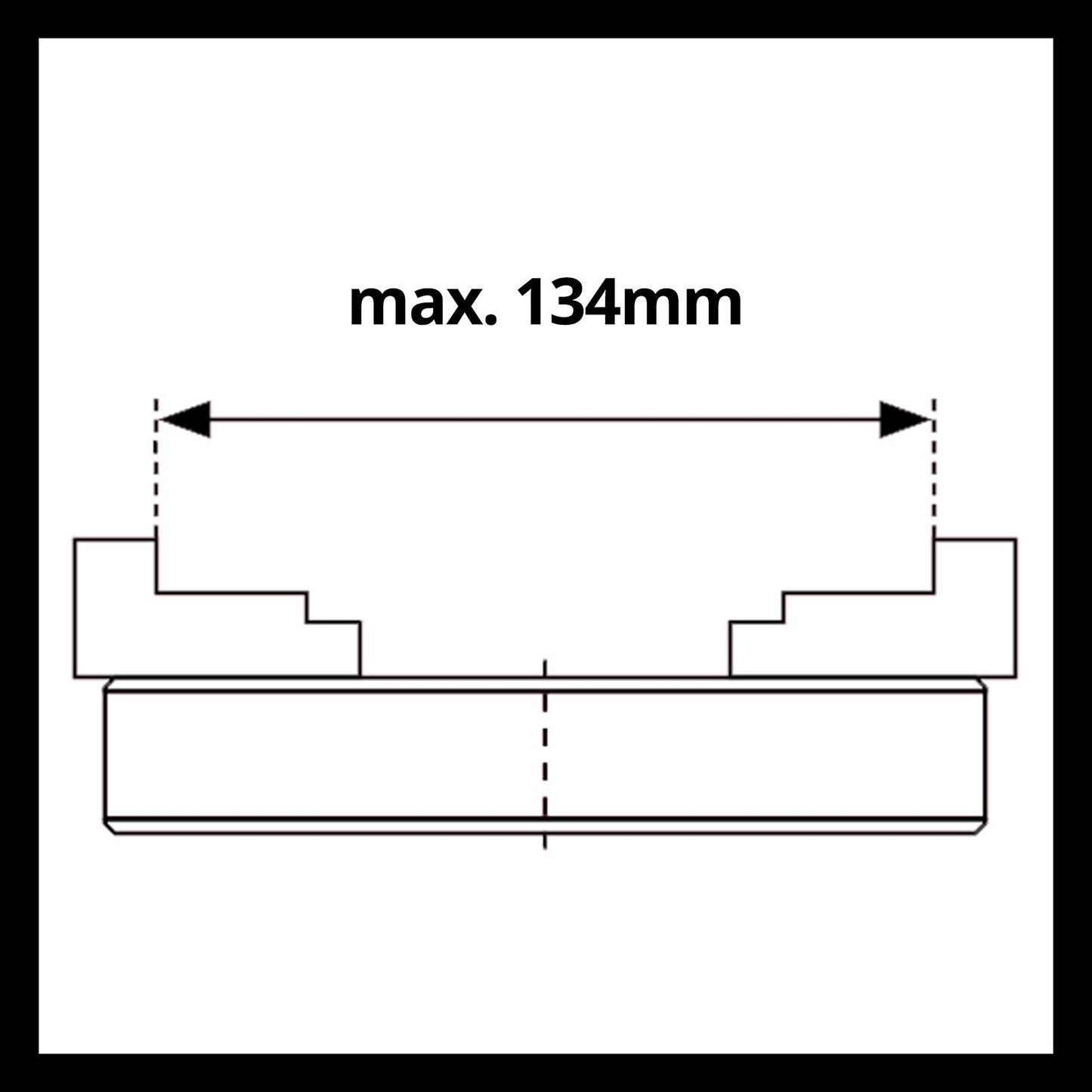 kwb by Einhell 49455295 Accessorio per tornio