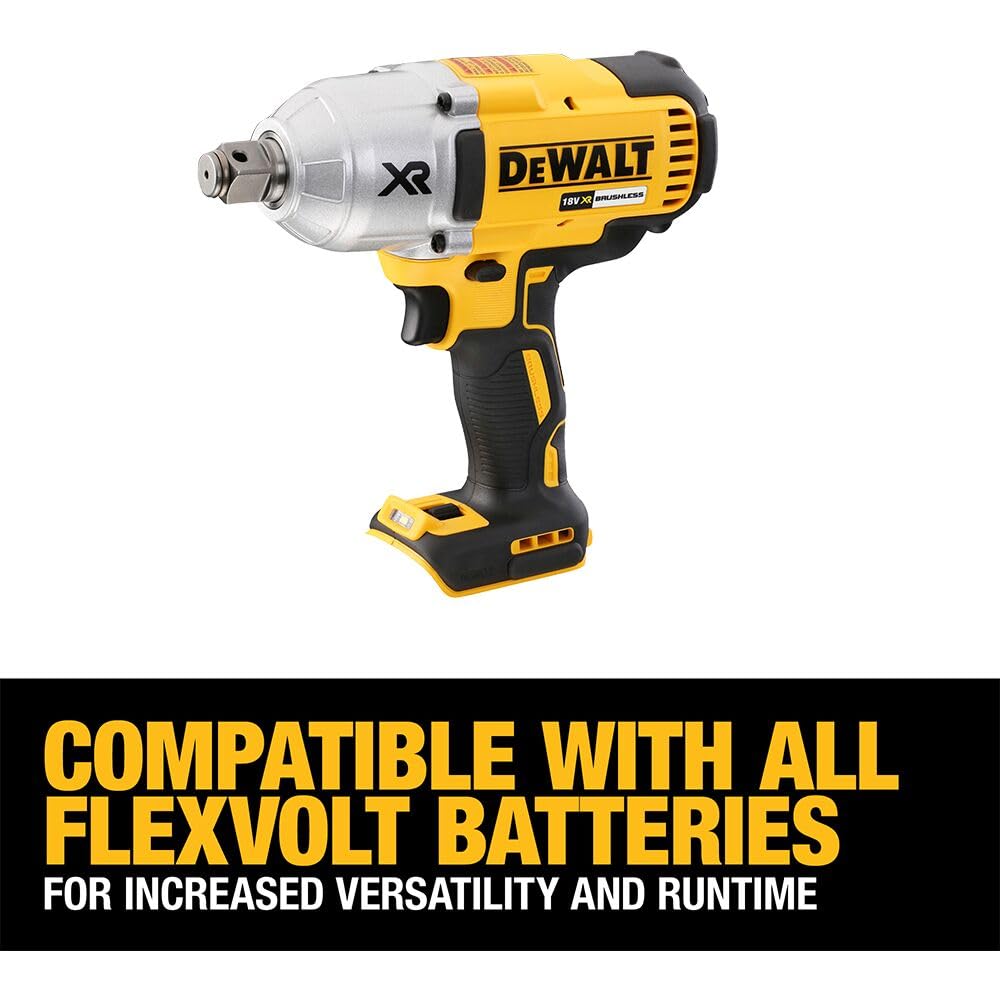 DEWALT AVVITATORI AD IMPULSI ALTA POTENZA ATTACCO 3/4” 18V, DCF897NT-XJ