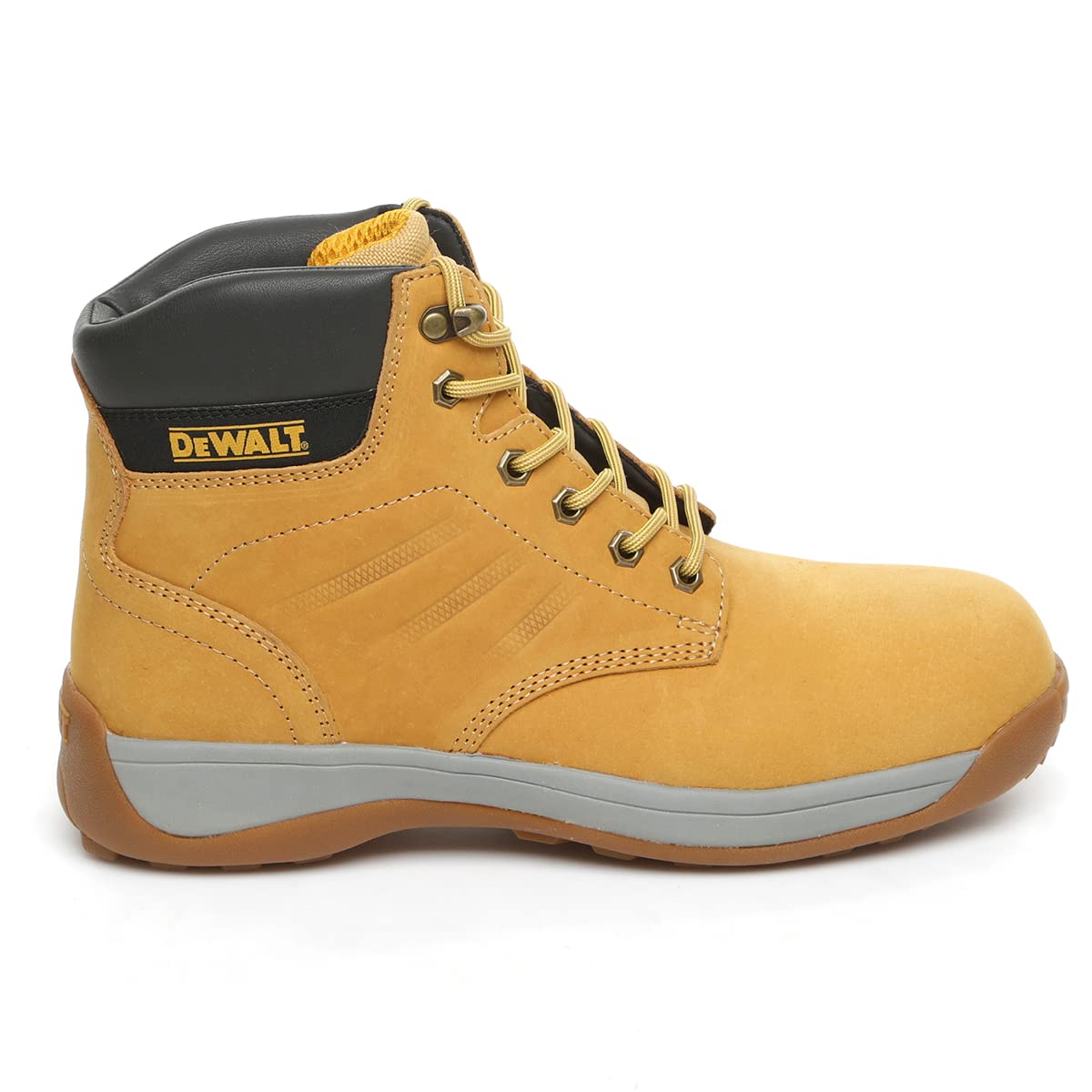 DEWALT Dewbuildwh9, Stivali di Sicurezza Uomo, Giallo, 43 EU