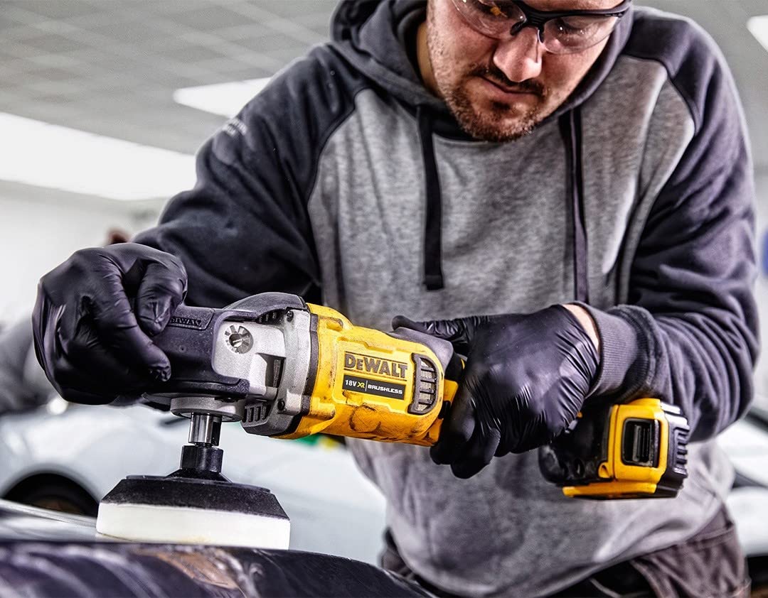 DEWALT Lucidatrice rotatoria 18V Motore BRUSHLESS, DCM849N-XJ