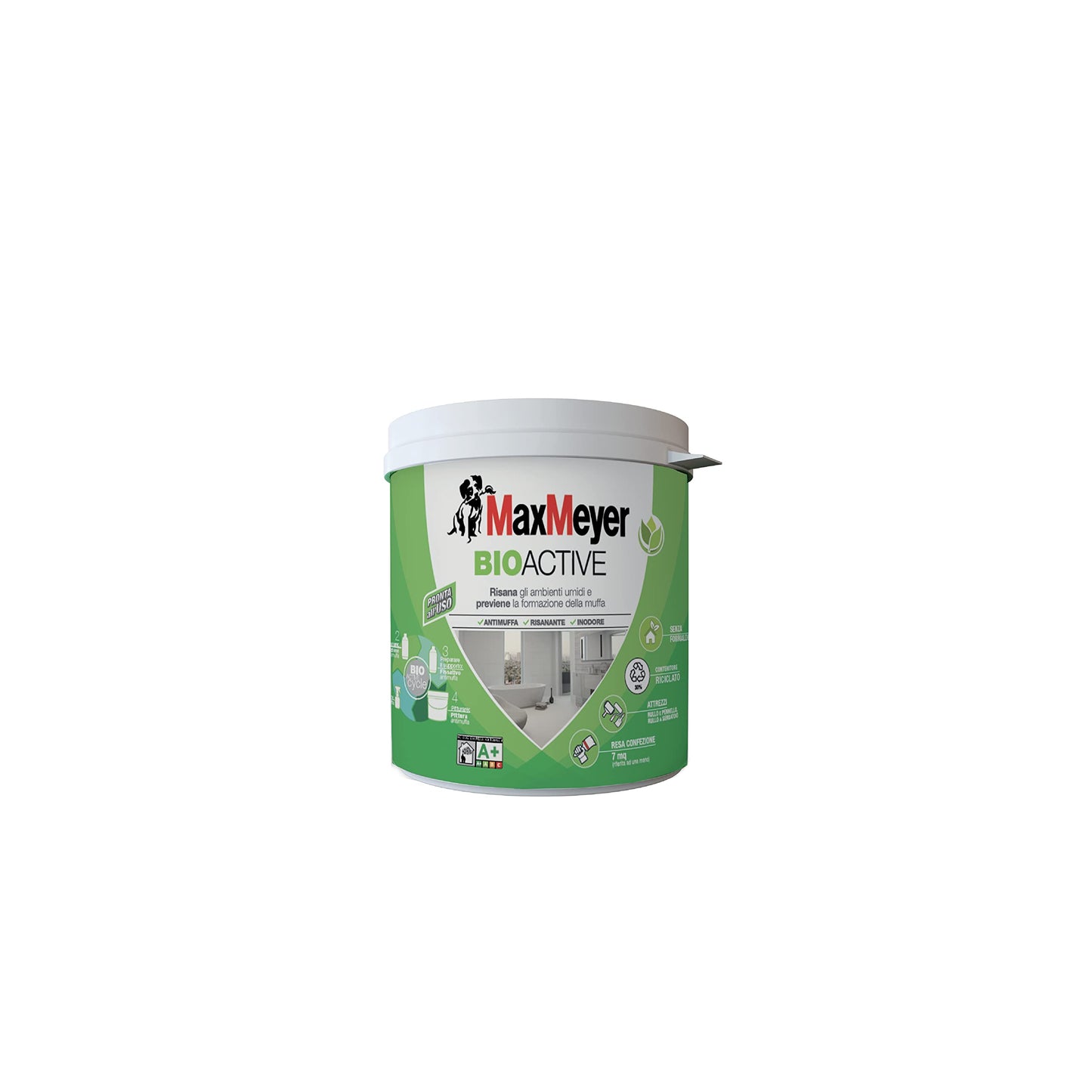 MAXMEYER BIOACTIVE PITTURA ANTIMUFFA A+ 0,75L