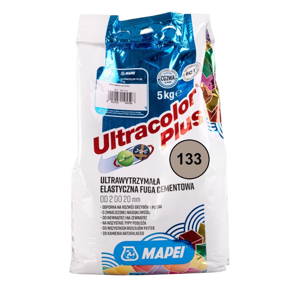 STUCCO ULTRACOLOR PLUS KG. 5 MAPEI PER FUGHE COLORE 133 sabbia