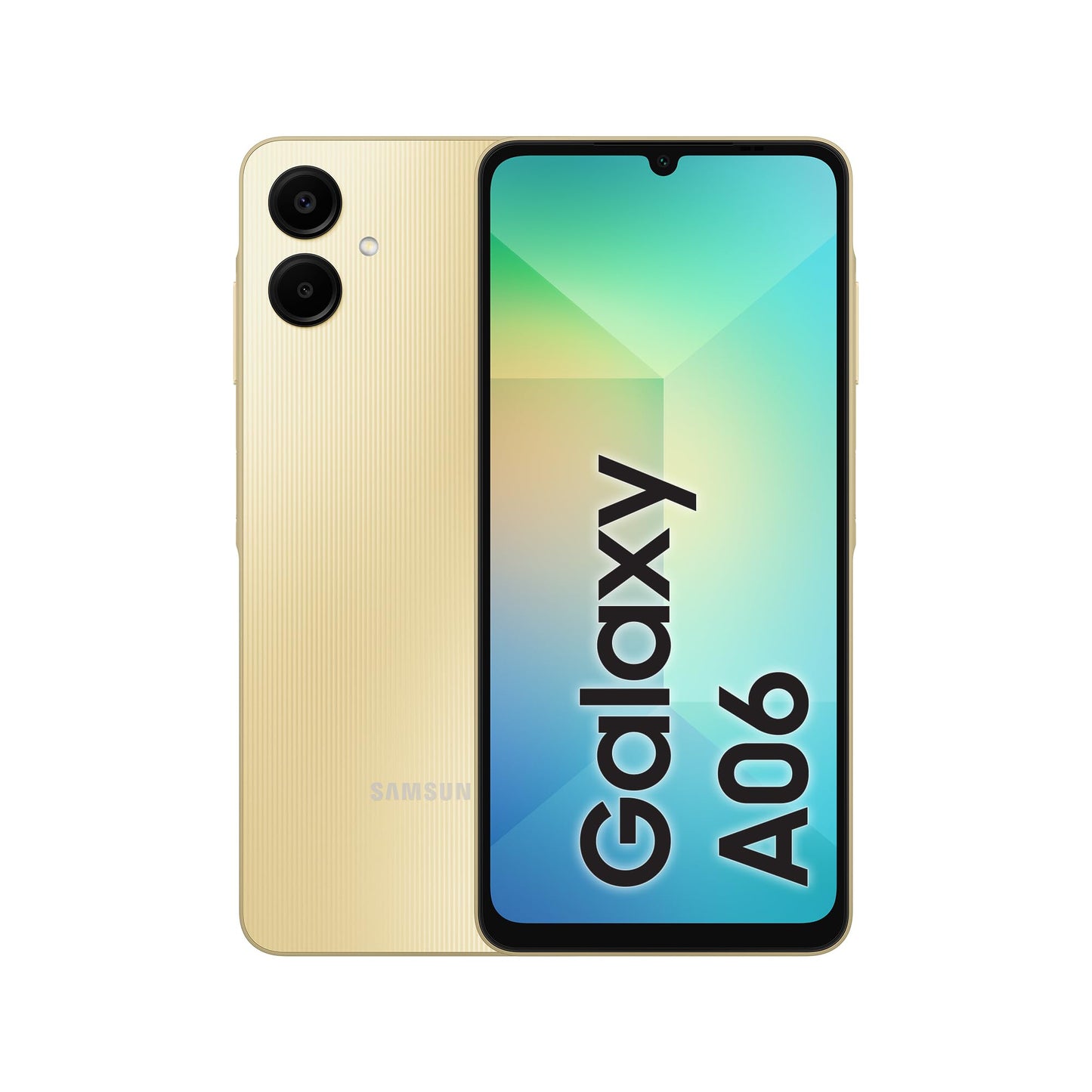 SAMSUNG Galaxy A06 4G LTE Versione Globale SM-A065F/DS, Display 6,7", Doppia SIM 50MP Doppia Fotocamera Oro (Gold), 64GB